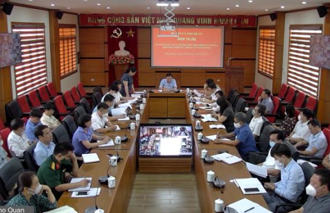 Huyện Ủy Nho Quan, Ninh Bình tổ chức hội thảo trực tuyến